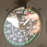 Airspeed while parked