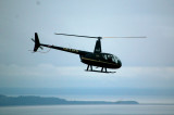 Jayhawk R44 N455TP outbound from Merrill