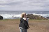 My Baby on the beach at Ft Bragg