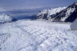 Glacier flight Wrangell Mountains