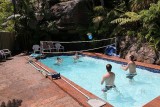 Pool Volley Ball on Christmas Day