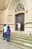More Japanese Tourists St Mary's Cathedral P1000425.JPG