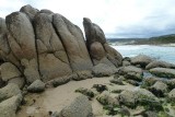 Granite Tors on the Beach
