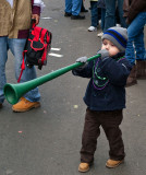 Boy with horn