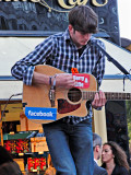 Busking on Grafton St., Dublin