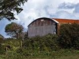 Metal farm building
