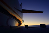 An early morning photo opportunity in Regina before taking it out for a morning run-up.