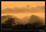 Sunsett at Castlerigg.