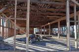 Interior, Barracks Being Restored, Building 14