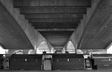 Beneath Waterloo bridge