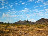 A hike in the desert