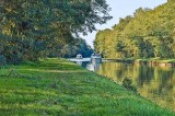 First morning on the canal