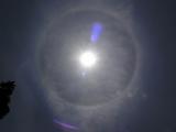 Sun with a circle around it