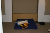 Master bed....where I slept.