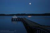 Moon lit Dock