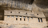 Houses against the cliff