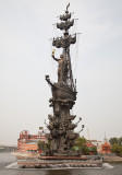 Ugly Peter the Great statue