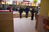 Even McDonalds is paved with marble