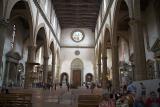 Santa Croce interior.