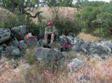 Shaded rest spot