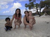 Sini,Maureen,Dex and Joseph on Cas Abau