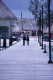 Two Amigas on the dock
