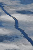 Ice floe split