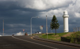 12786 One For Jeffrey; Stormclouds Over The Lighthouse