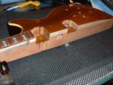 Side view Les Paul
