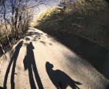 Late afternoon stroll along the canal