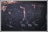 Painted Desert Petroglyphs - Deer, Man, Cross?