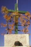 Cross and Offerings to Iguanas (devil?)