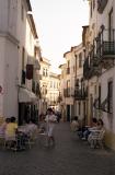 Narrow Streets and Cafe