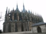 Cathedral of St. Barbara from behind