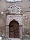 Doorway with coat of arms