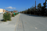 Road outside the hotel