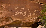 Close up of the Petroglyphs