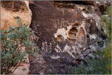 Petroglyphs in Red Rock Canyon
