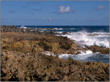 Waves Attack the Coastline