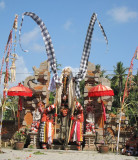 Rangda makes her entrance