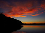 Sunset at Fresh Pond