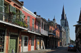 a view from Chartres St.