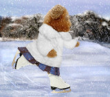 Its time to practise a little some winter sports....