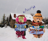 Christmas card from the Bear family