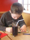 Lunch out Pizza Hut  Wakefield Feb 2006