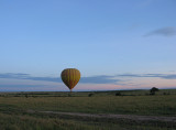 Balloon up at dawn