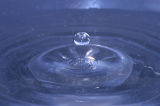 Water drop with wrong white balance - 07