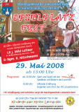 Spielplatzfest mit Spielplatzerffung, 29. Mai 2009