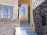 Stairs to Cori Rigas Apartments (Fira)