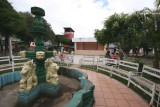 Fuente y Quiosco en el Parque Central